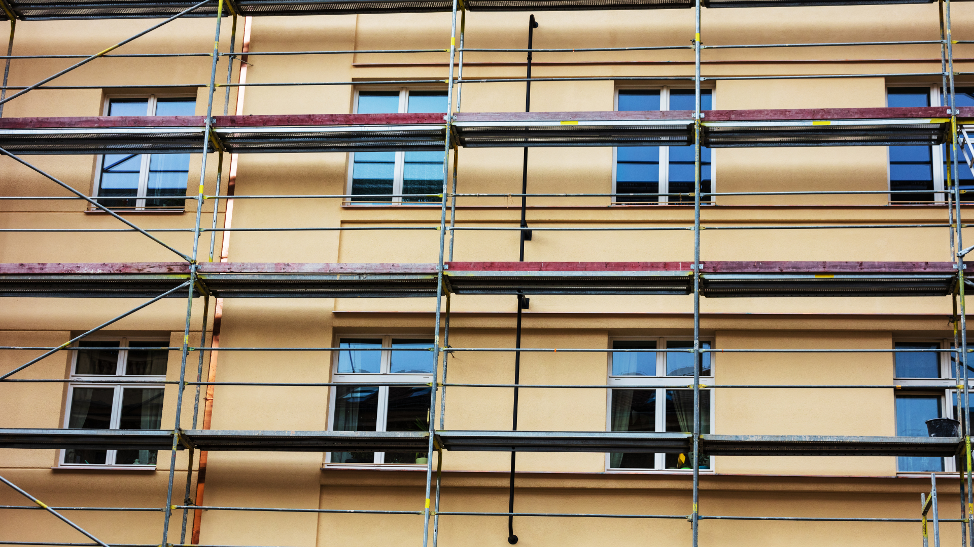 Rifacimento facciata di un condominio